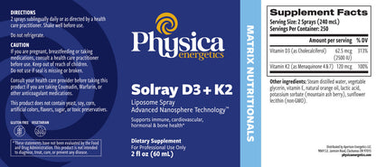 Liposomal Vitamin D3 + K2 | Maximum Absorption & Delivery